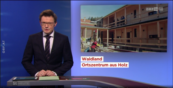 ORF berichtet über Stanzer Ortszentrum